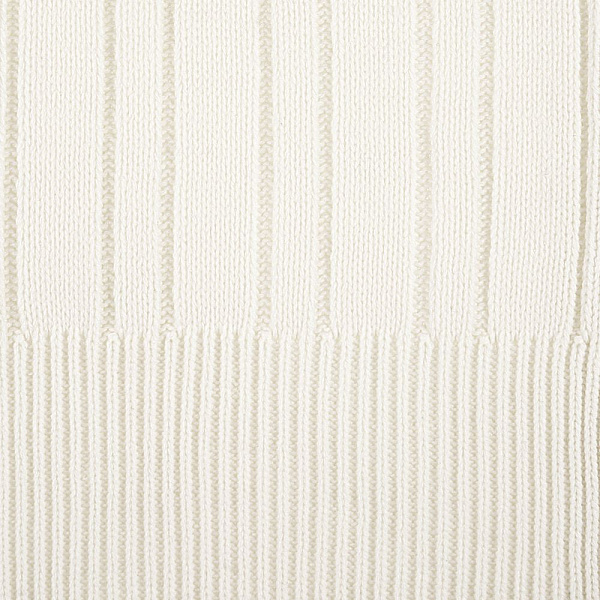Шарф Knit Beat, белый (молочный)