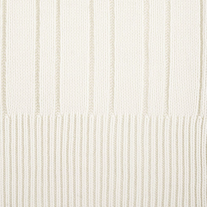 Шарф Knit Beat, белый (молочный)
