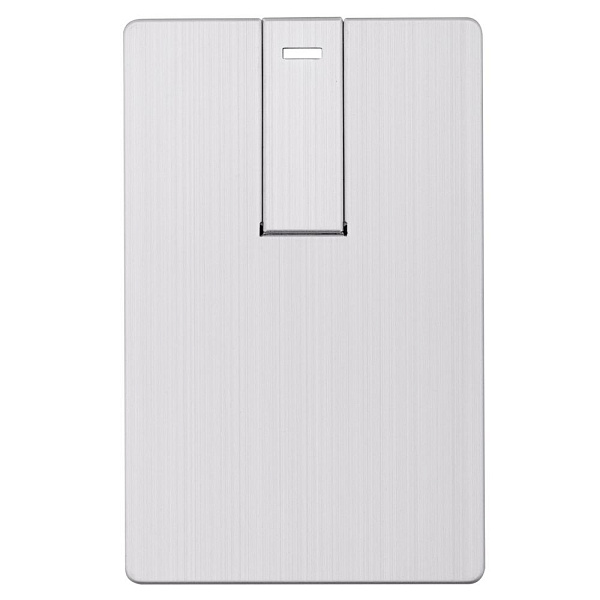 Флешка Platinum Card, 32 Гб, серебристая