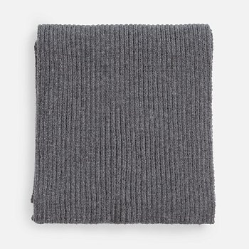 Шарф Laconi, темно-серый меланж