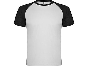 Спортивная футболка Indianapolis мужская, белый/черный