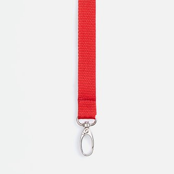 Лента для бейджа Pin, красная