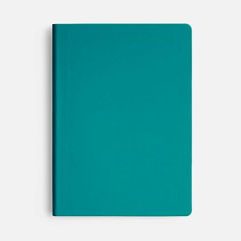 Ежедневник Flex Shall New, недатированный, бирюзовый