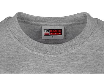 Футболка Heavy Super Club мужская, серый меланж