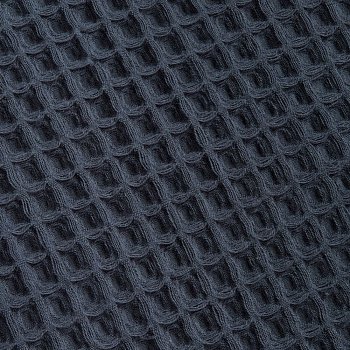 Плед вафельный Elenglect, темно-серый