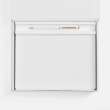 Набор Nebraska Flex, белый с золотистым