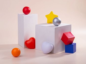 Антистресс «Сердце», красный