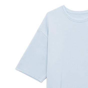 Джемпер с коротким рукавом Siluetti Volumica, светло-голубой