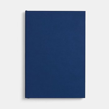 Ежедневник Flat, недатированный, синий, ver.2