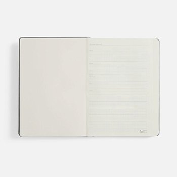 Ежедневник Urban Metal, недатированный, серый