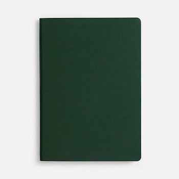 Блокнот Verso в клетку, зеленый, ver.2