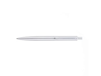 Ручка шариковая Pierre Cardin GAMME Classic. Цвет - серебристый. Упаковка Е