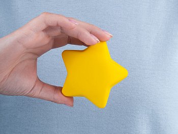 Антистресс «Звезда», желтый