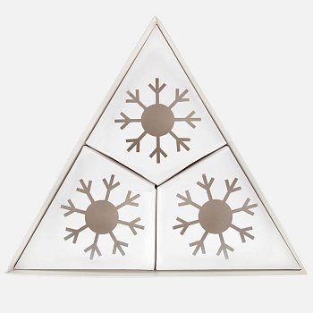 Набор Finery Trio, серебристый