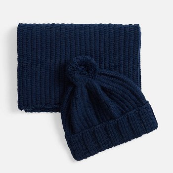 Шарф Frissonelle, темно-синий