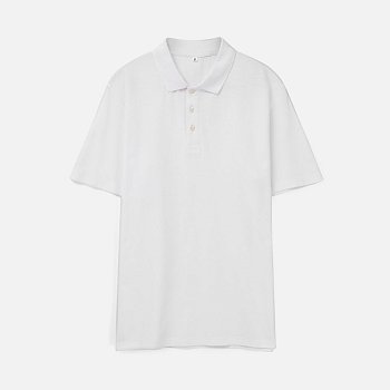 Рубашка поло унисекс Tervise, белая