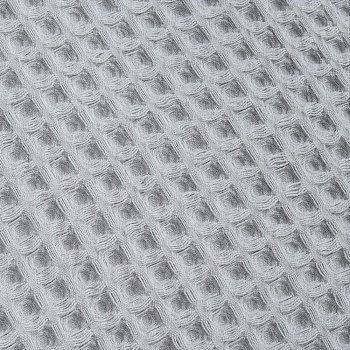 Плед вафельный Elenglect, светло-серый