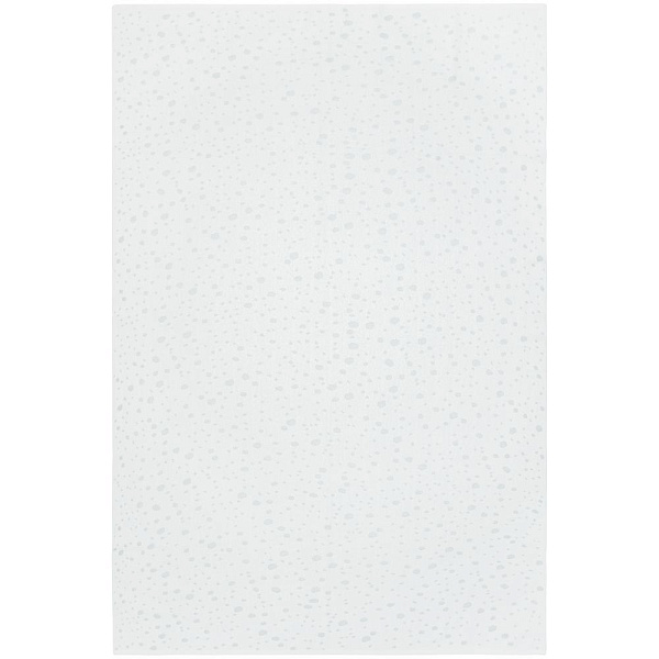 Плед Snowspot Fluffy, белый с люрексом