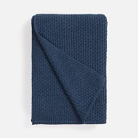 Плед Serenita, синий (джинс)