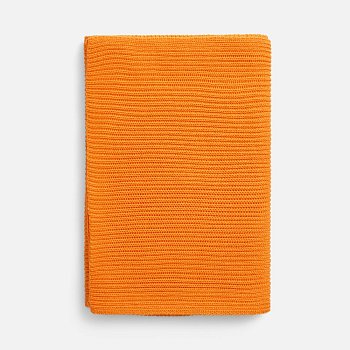 Шарф Nobilis Mono, оранжевый (абрикос)