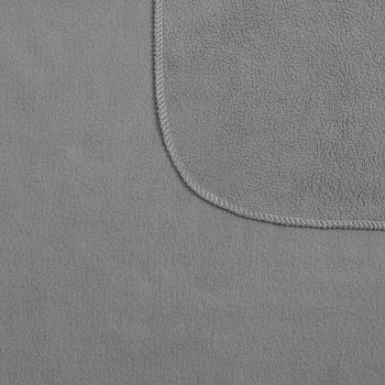 Флисовый плед Warm&Peace, серый