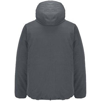 Куртка софтшелл с капюшоном мужская Falcon Men, темно-серая
