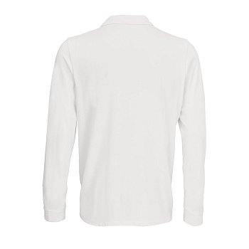 Рубашка поло с длинным рукавом Prime LSL, белая