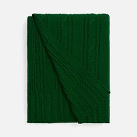 Плед Remitti, глубокий зеленый