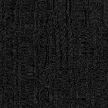 Плед Remitti, черный