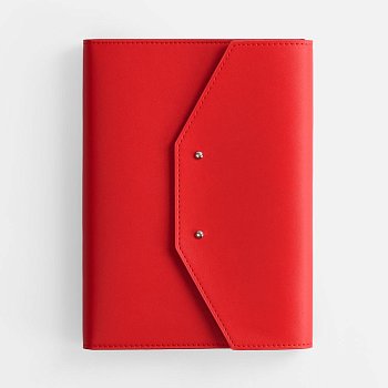 Ежедневник-органайзер Clean Slate, недатированный, красный