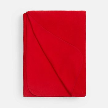 Флисовый плед Warm&Peace, красный