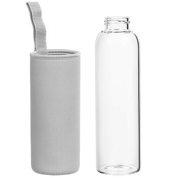 Бутылка для воды Sleeve Ace, серая