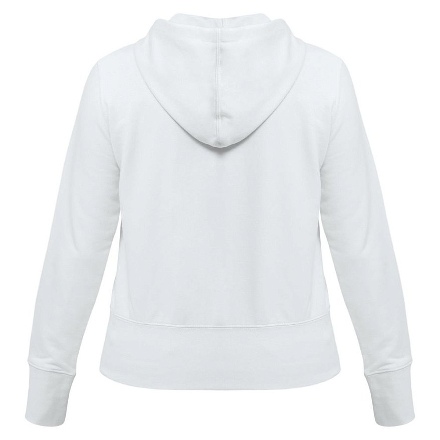 Толстовка женская Hooded Full Zip белая