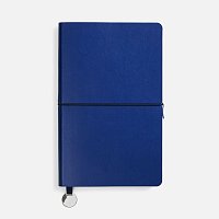 Ежедневник Waltz, недатированный, синий
