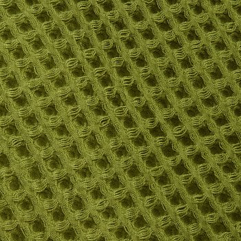 Плед вафельный Elenglect, зеленый