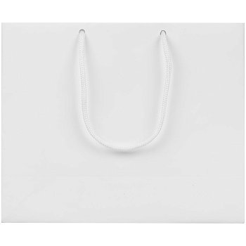 Пакет бумажный с ламинацией Lami Tote S, белый