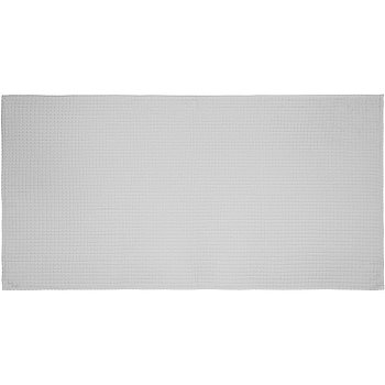 Полотенце вафельное Gentle, большое, светло-серое