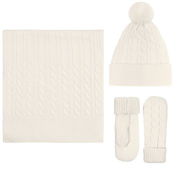 Варежки Heat Trick, белые (молочные)