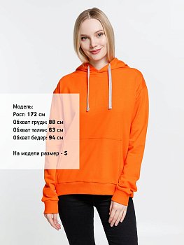 Толстовка с капюшоном Kirenga, оранжевая