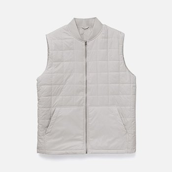 Жилет унисекс Warmbridge, светло-серый