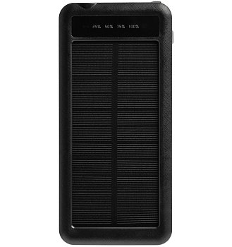 Аккумулятор с беспроводной зарядкой Holiday Maker Wireless, 10000 мАч, красный