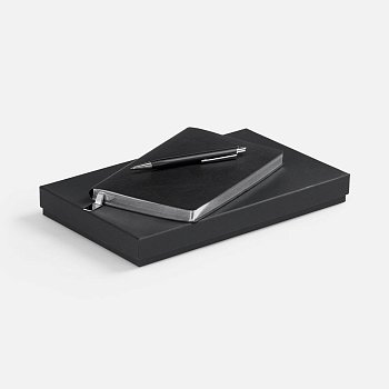 Набор Petrus, черный с серебром