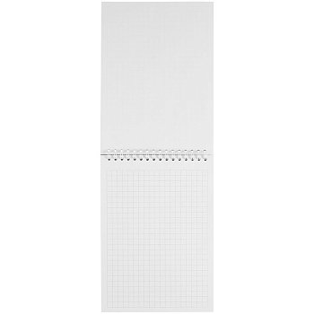 Блокнот Dali в клетку, черный