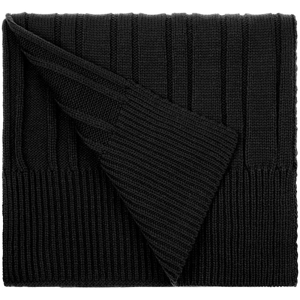 Шарф Knit Beat, черный