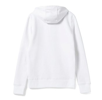 Толстовка на молнии с капюшоном унисекс King, белая