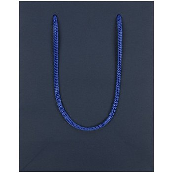 Пакет бумажный Vid S, синий