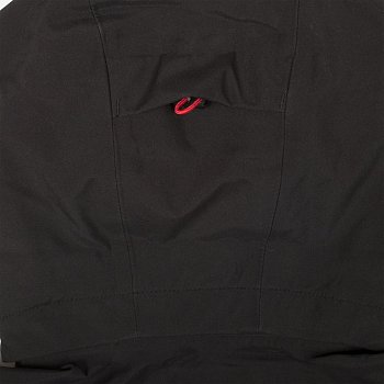 Куртка софтшелл мужская Patrol, черная с синим