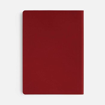 Ежедневник Flex Shall New, недатированный, красный