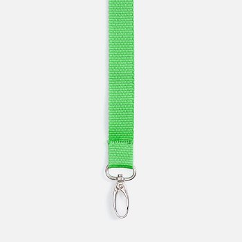Лента для бейджа Pin, зеленая