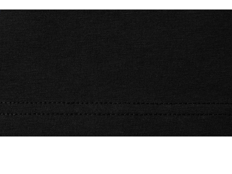 Футболка HD Fit короткий рукав с эластаном, мужская, чёрный